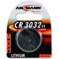 Ansmann button cell 3V Lithium CR3032, 1 piece blister (1516-0013)