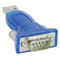USB -> SeriÃ«le adapter,  stekker A naar 9-pins, met USB verlengkabel, 0.8 m