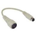 InLine Toetsenbord adapterkabel,  5-pins DIN socket naar PS/2 stekker, lengte: ca. 10cm
