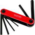 InLine Folding Allen wrench Hex Key Set 6 pcs.
