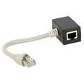 InLine ISDN verdeeldoos,  1 -> 2, 0.15m, met weerstanden