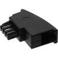 InLine TAE-F adapter  TAE-F stekker naar RJ11 socket, voor geÃ¯mporteerde telefoons