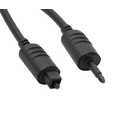 InLine Optische audiokabel,  3.5mm stekker naar Toslink stekker, 10m