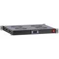 1HE, 19inch ventilator set met 4st en thermostaat