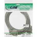 InLine SeriÃ«le kabel,  gegoten, DB9M/V 1:1, 15m, beige