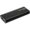 Mini USB 2.0 4-Port Hub, black, with magnet, no PSU, Aten UH284Q9Z