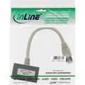 InLine ISDN verdeeldoos,  1 -> 2, 0.15m, met weerstanden