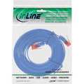 InLine Platte patchkabel,  UTP, Cat. 6, blauw, 15m