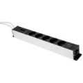 Plenty PLB 361-5-CAT6 Prolink Desk top PDU 5 x Type F + 2 x CAT6, 3m