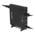 Quick Charge 3.0 USB notebook power supply, 4x USB A + USB Type-C, 80W, black