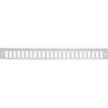 Frontplaat 24-v SC-Duplex  Grijs