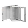 19 Inch Wandkast 5HE Verticaal RAL7035 Meterkast