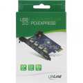 InLine pcie USB 3.0 4 Port Host Controller PCIe incl. Low Profile Bracket black