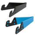 LogiLink foldable smartphone and tablet stand, zwart / blauw