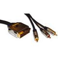 Scartkabel Gold plated adapterkabel  2m