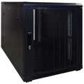 12U, 19Inch serverkast, geperforeerde deuren (BxDxH) 600x1000x643mm