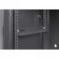 9HE 19Inch Wandkast, glazen voordeur, (BxDxH) 600x600x501mm