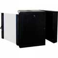 12HE 19Inch Wandkast, glazen voordeur, (BxDxH) 600x600x635mm