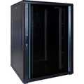 22U, 19Inch serverkast, glazen deur (BxDxH) 800x800x1094mm