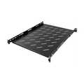 1U zeer sterk verstelbaar legbord voor 800mm diepe 19 inch server-patchkasten