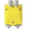 RJ45 Flensdoos opbouw IP67 2x Cat.6 Modul 8(8)