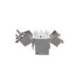 RJ45 Keystone STP, Cat.6A, 500MHz, Slimline