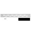 FO-frontplate 12-v SC duplex zwart