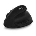 ACT Draadloze ergonomische muis, USB nano ontvanger, 1600 dpi, zwart