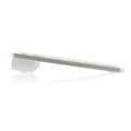 Ewent Toetsenbord Bluetooth, Qwerty, zilver met wit