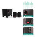 Ewent 2.1 Speakersysteem, 15W RMS, zwart, 230V voeding
