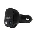 FM transmitter with MP3 player and microSD slot