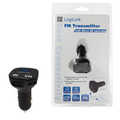 FM transmitter with MP3 player and microSD slot