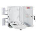 Wand aansluitbox voor glasvezelkabels IP65 voor 16 fibers