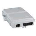 Wand aansluitbox voor glasvezelkabels IP65 voor 4 fibers