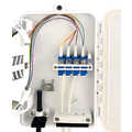 Wand aansluitbox voor glasvezelkabels IP65 voor 4 fibers