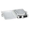 Wand aansluitbox voor glasvezelkabels IP65 voor 2 fibers