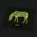 Glimmer mouspad, Zebra