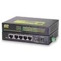 5x10/100/1000 mbps poorten IndustrÃ«le managed Gigabit switch