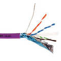 Molex CAT 6A F/UTP Paars LSZH massieve kabel Haspel 500m