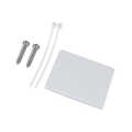Empty box for 2 keystone modules, surface mount, white