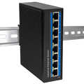 Industrial Fast Ethernet switch, 8-port, 10/100 Mbit/s
