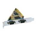 Sunix internal PCI-kaart Externe RS-232 connectoren: 2x DB9 (male)