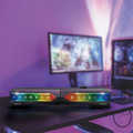 Aanbieding Mobiele soundbar met feestverlichting 2 in 1 gaming geluidssysteem