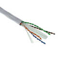 ACT Cat 6A U/UTP massief PVC Eca 23AWG grijs 305 meter