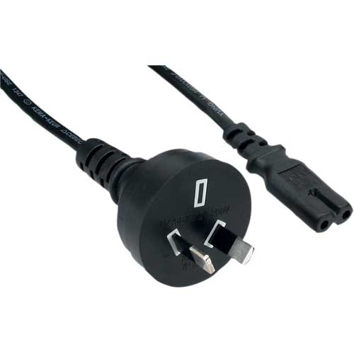 Naar omschrijving van 16654B - Voedingskabel, netstekker AustraliÃ«/ArgentiniÃ« naar Euro 8 socket, 3x0,75mm 1.8m
