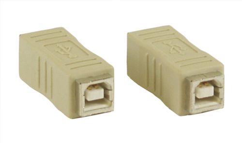 Naar omschrijving van 33400 - InLine USB 2.0 adapter,  USB B V naar USB B V