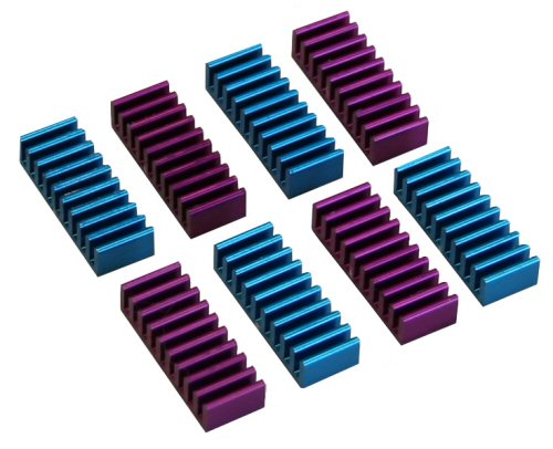 Naar omschrijving van 33955G - InLine RAM koeler,  zelfklevende koelvinnen, 8 stks.