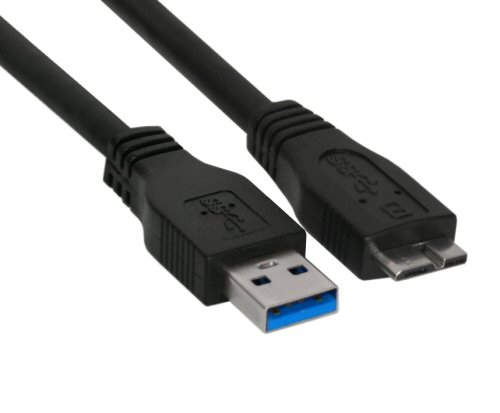 Naar omschrijving van 35415 - InLine USB 3.0 kabel,  AM / Micro BM, zwart, 1.5m