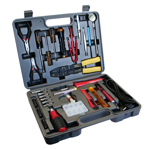 Naar omschrijving van 43018C - InLine Toolkit voor computer en elektronica, 61-dlg.