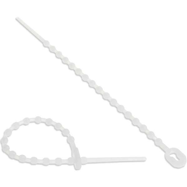 Naar omschrijving van 59977B - InLine Knot Ties white length 150mm 100pcs